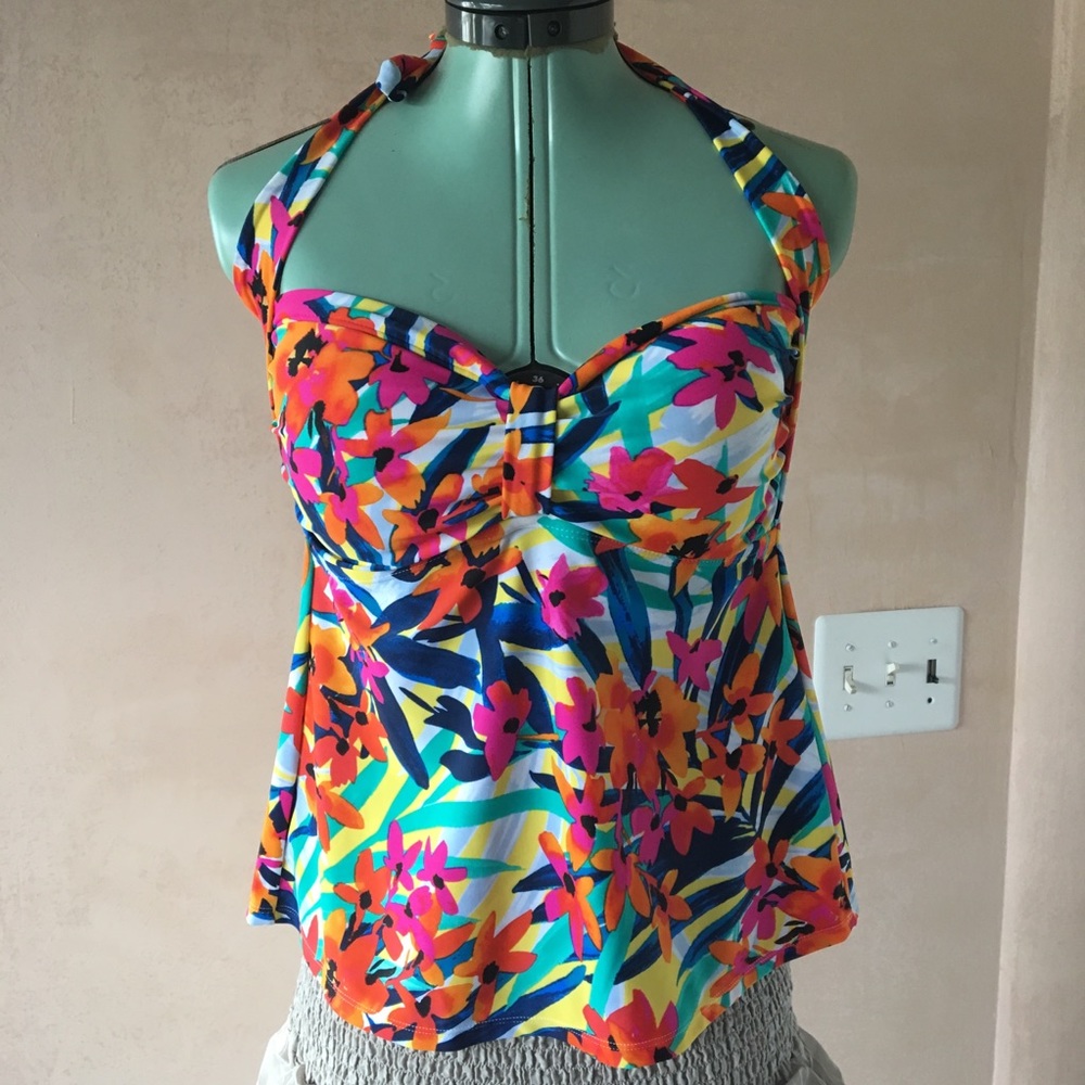 Chaps tankini top